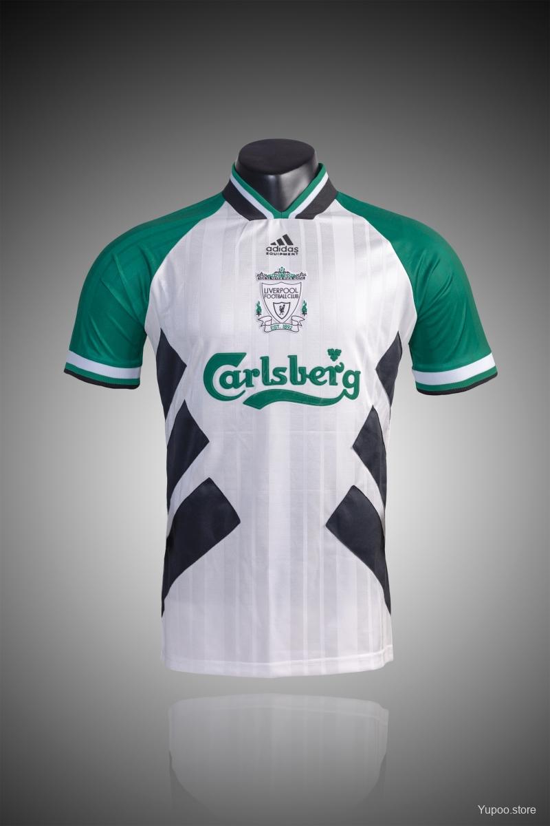 Retro 93/95 Liverpool Away Soccer Jersey