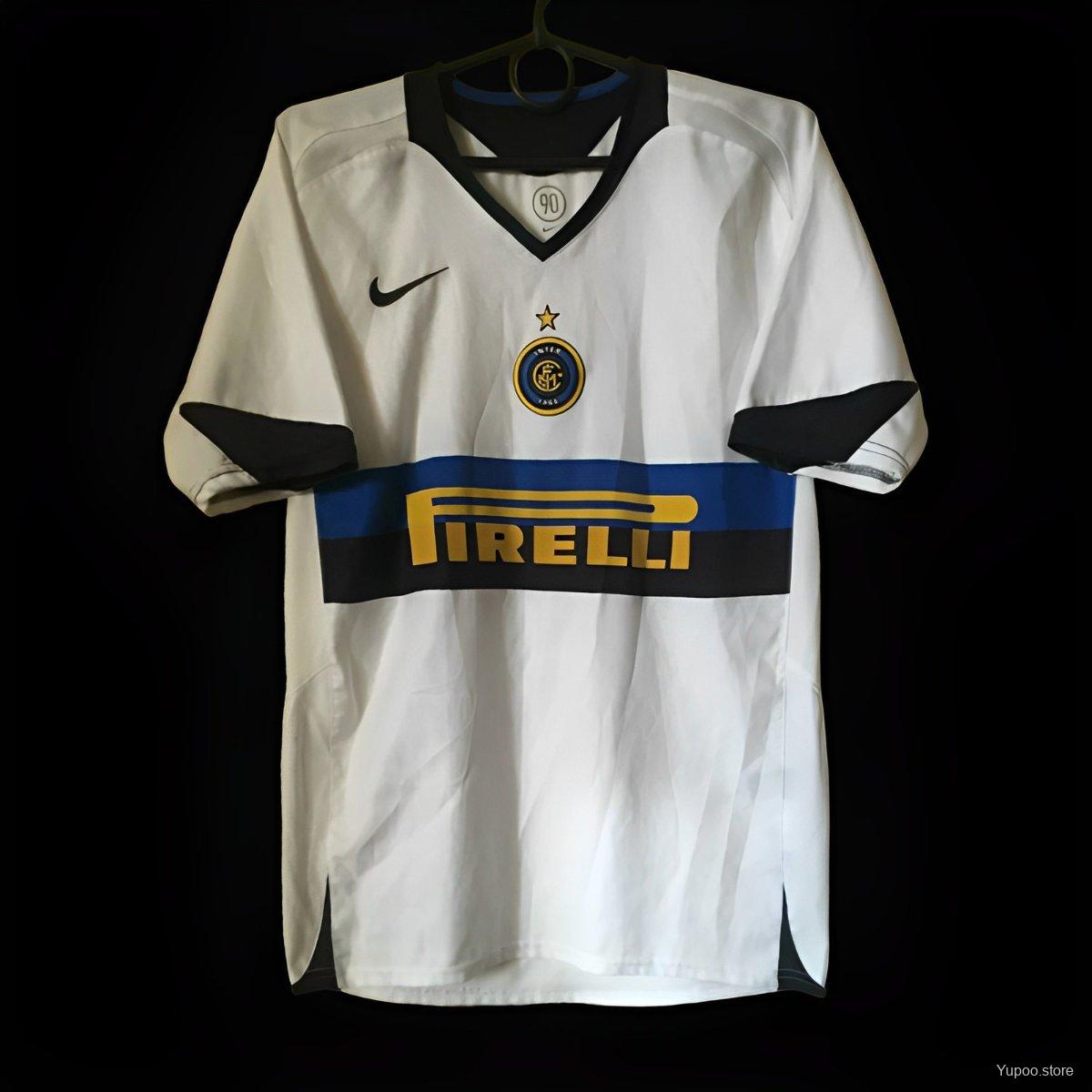 Retro 05/06 Inter Milan Away White Jersey