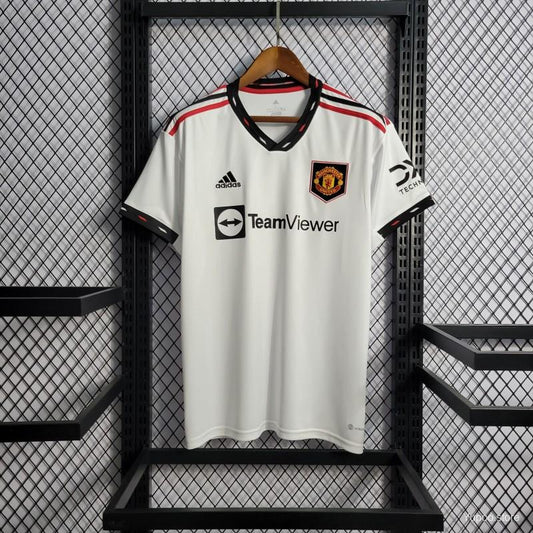 22/23Manchester United Away White Jersey