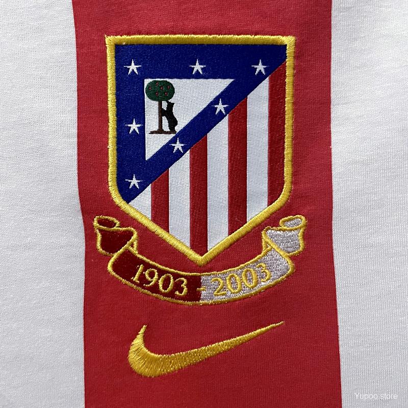 Retro 1903-2003 Atletico Madrid Centennial Edition