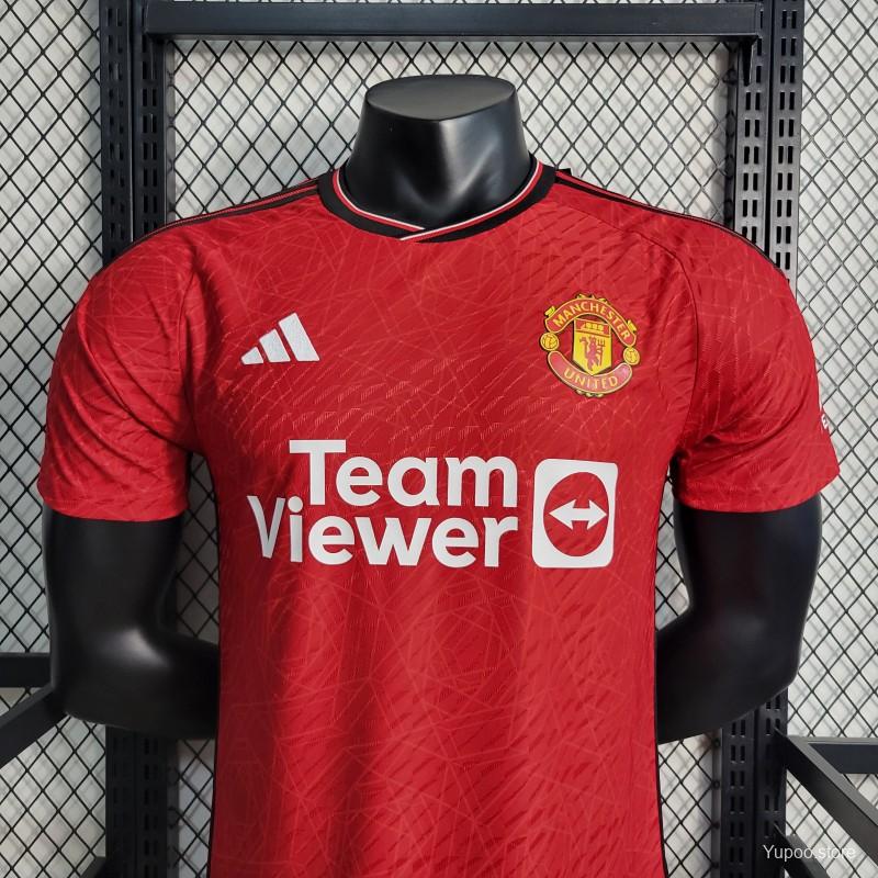 Player Version 23-24 Manchester United Home Jersey