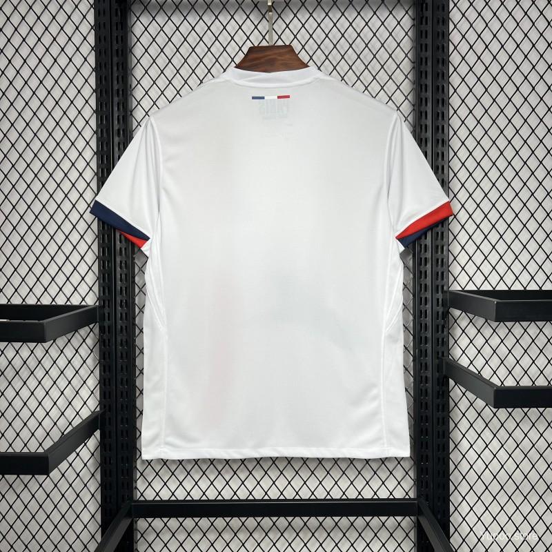 24/25 PSG Away White Jersey