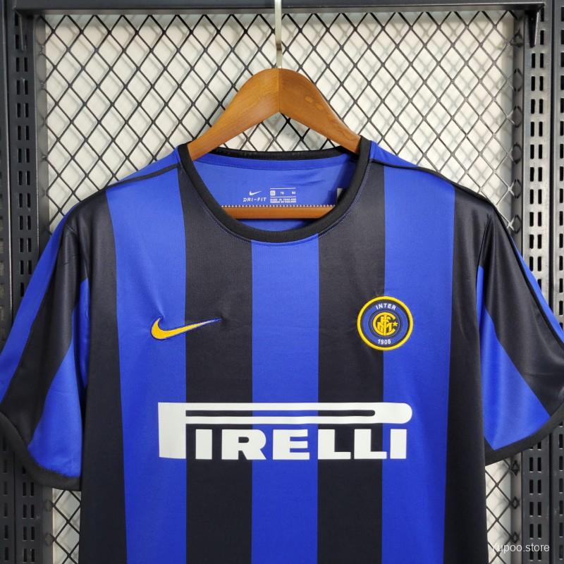 Retro 99-00 Inter Milan Home Jersey