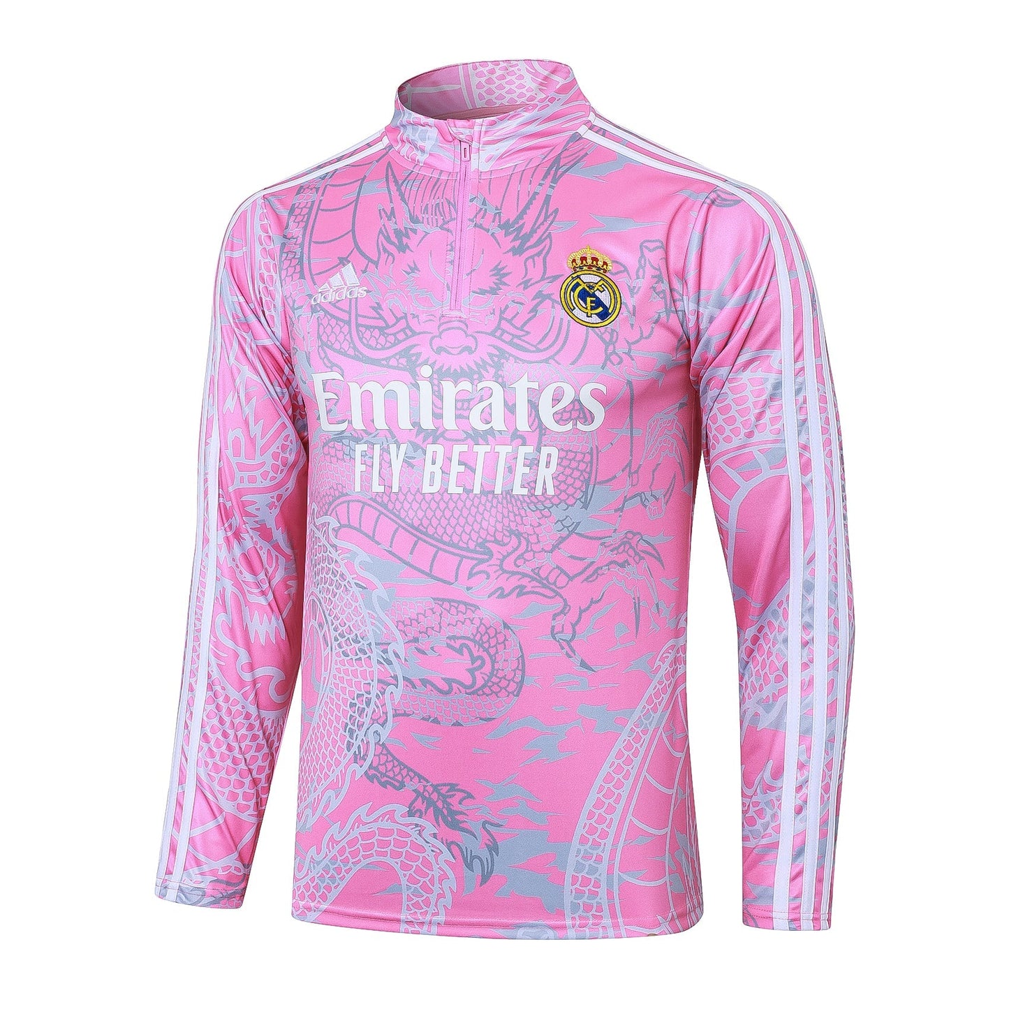 Real Madrid training suit half pull