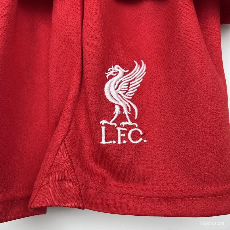 23/24 Kids Liverpool Home Jersey Size