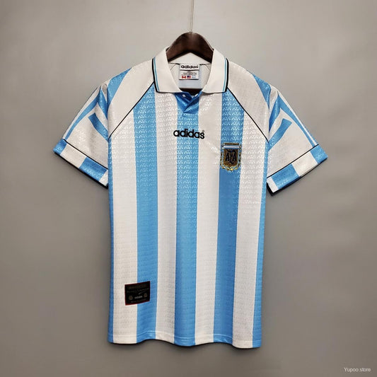 Retro 1996 Argentina Home Jersey