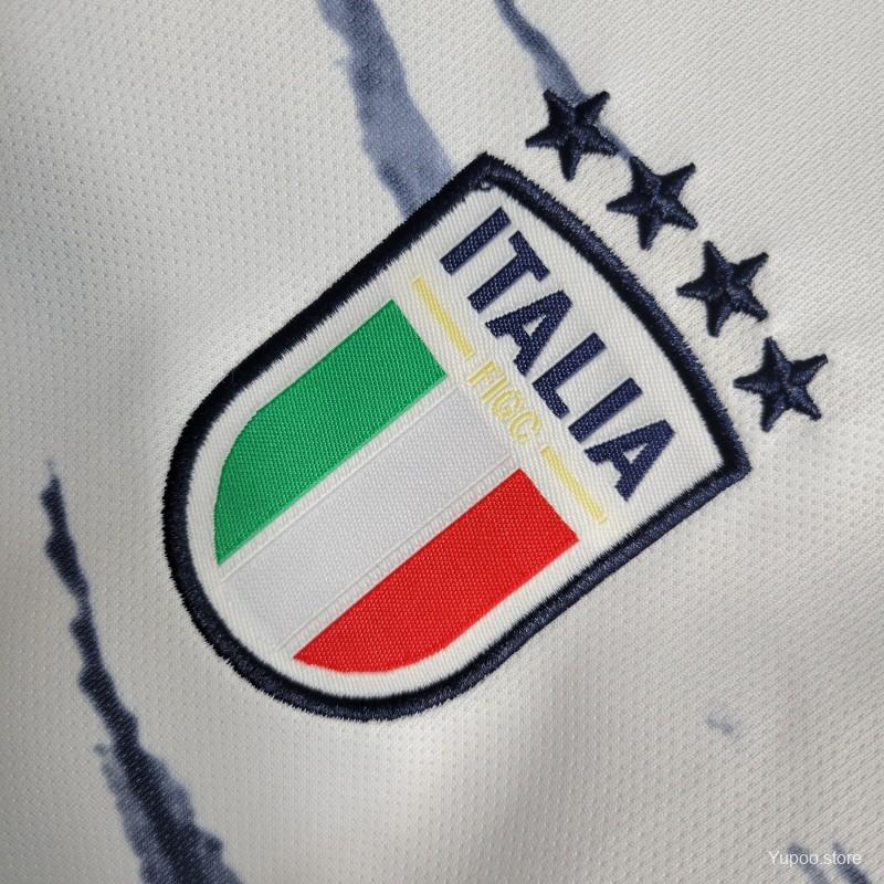 23-24 KIDS Italy Away Jersey Size