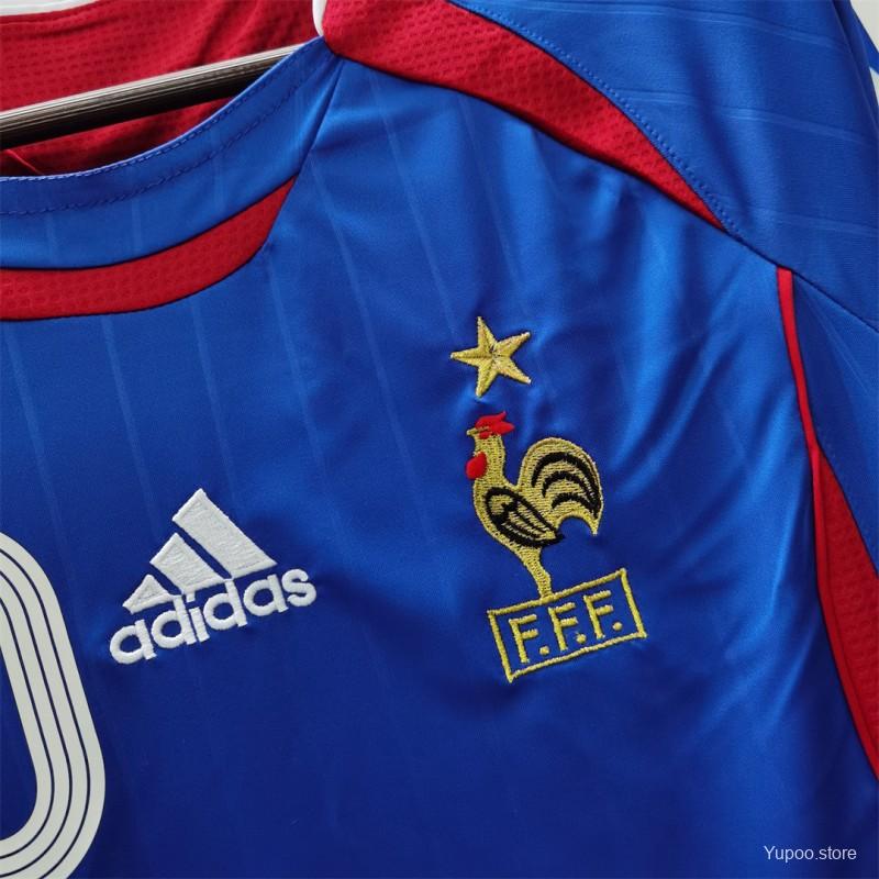 Retro 2006 France Home Jersey