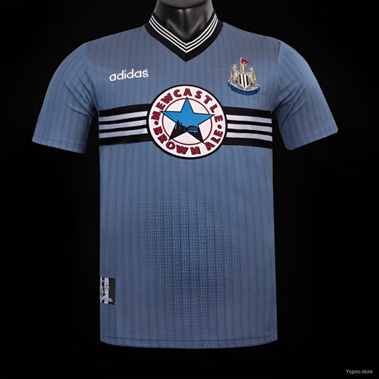 Retro 95/96 Newcastle United Away Grey Jersey