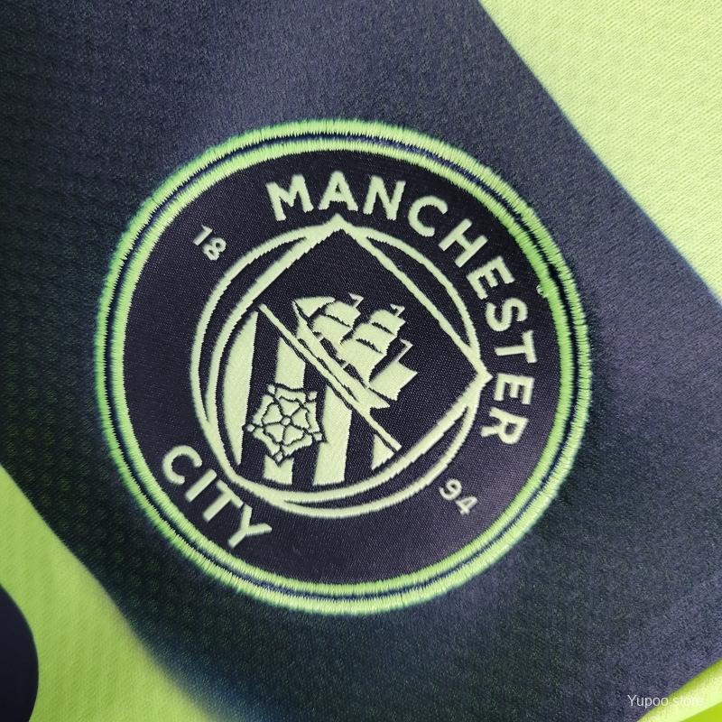 22/23 Manchester City Third Soccer Jersey