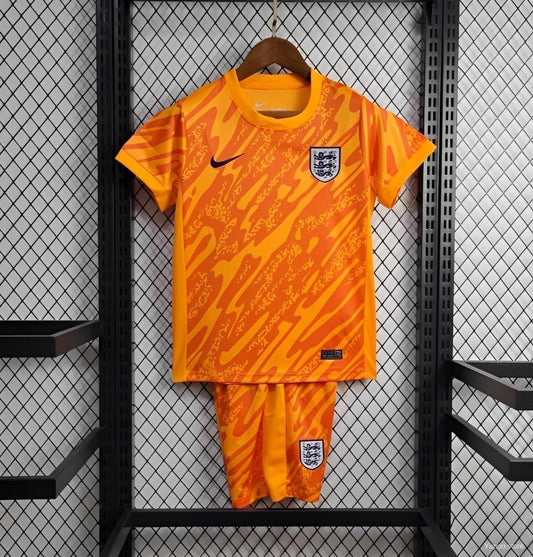 2024 KIDS England Goalkeeper Yellow Jersey