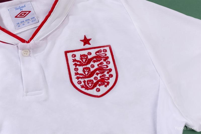 Retro 2012 England Home Soccer Jersey