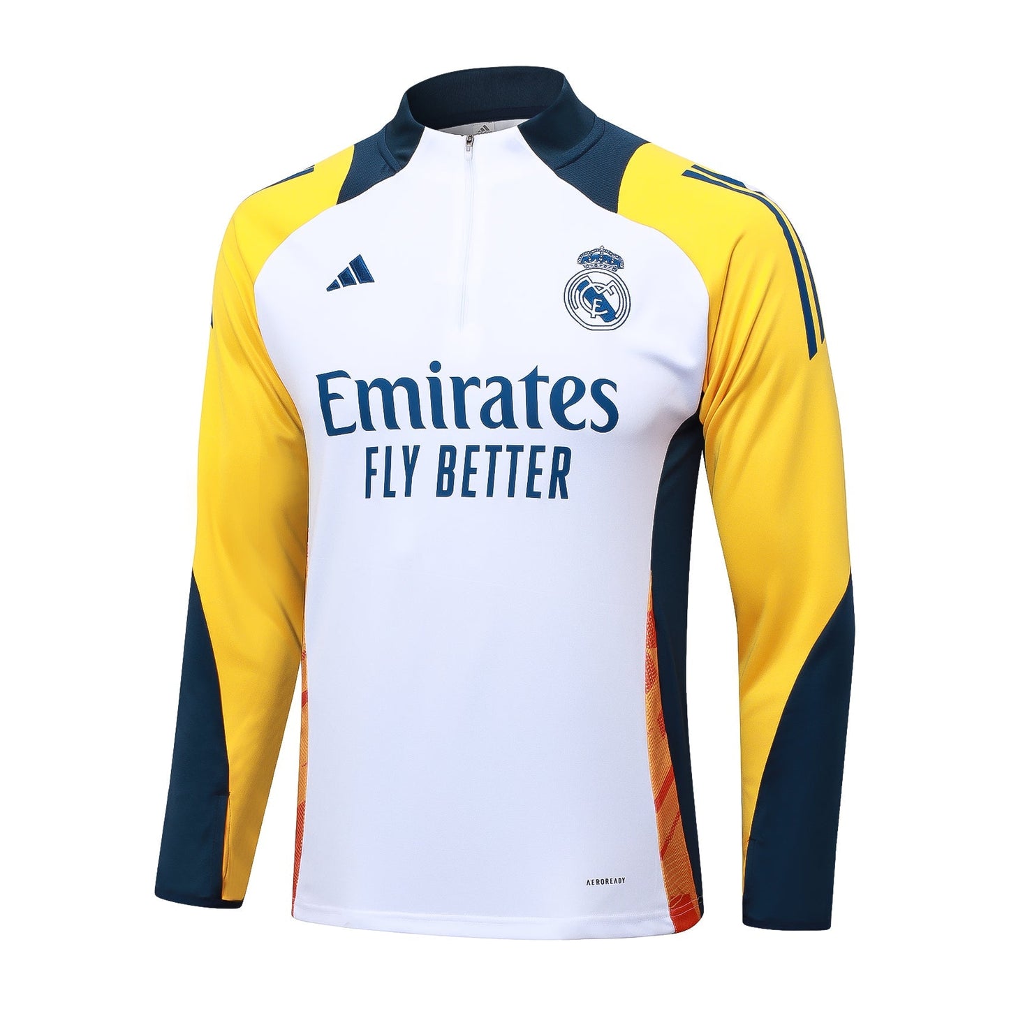 Real Madrid training suit half pull