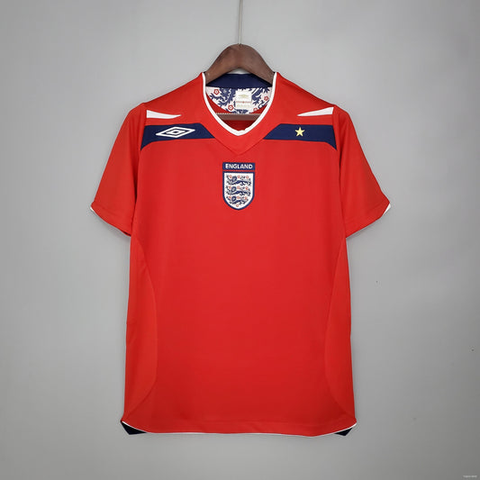 Retro England 08/10 away Soccer Jersey