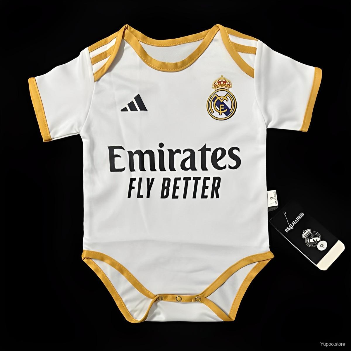 23/24 Baby Real Madrid Home Jersey22023