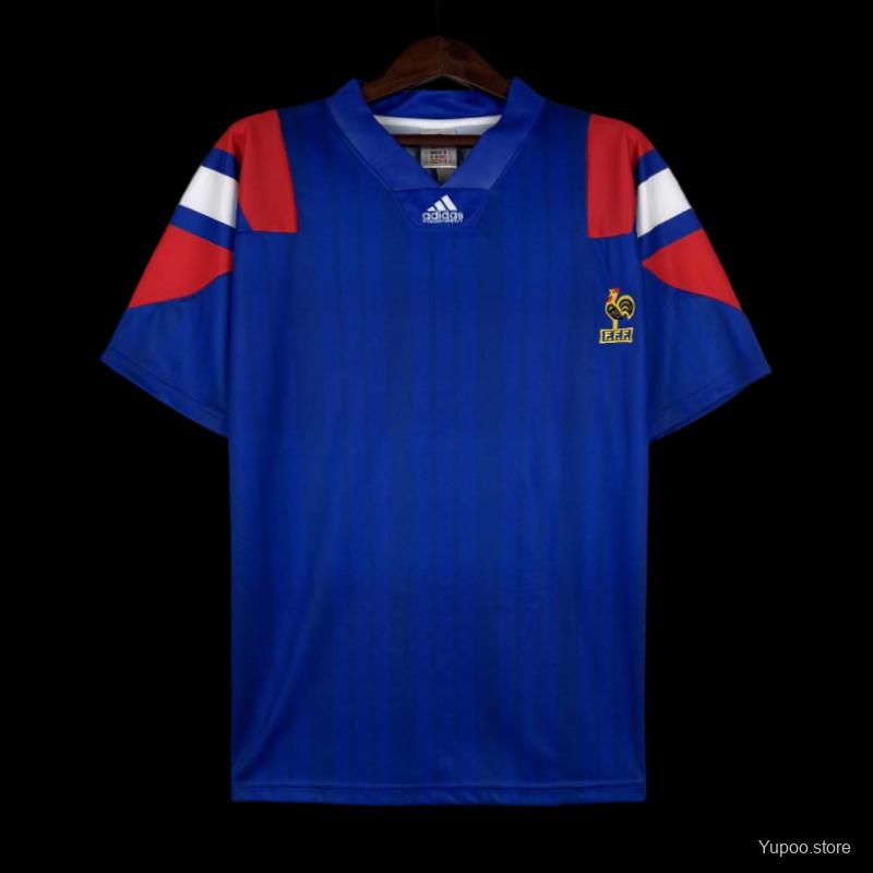 Retro 92/94 France Home Jersey