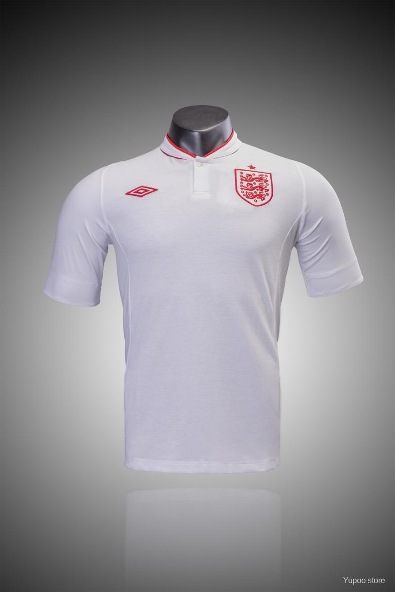 Retro 2004 England Home Soccer Jersey