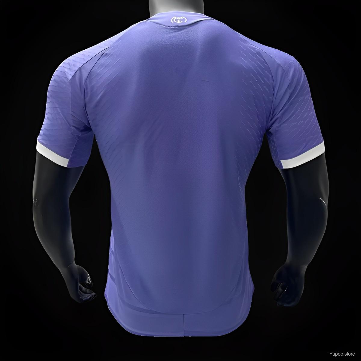 Player Version 24/25 Real Madrid Away Purple Jersey