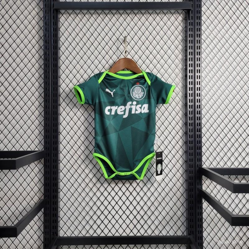 23-24 Baby Palmeiras Home Jersey 9-12 Month