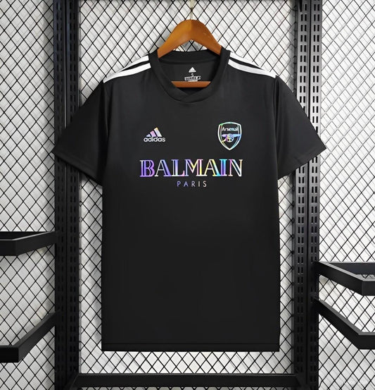 24/25 Arsenal x Balmain Black Training Jersey