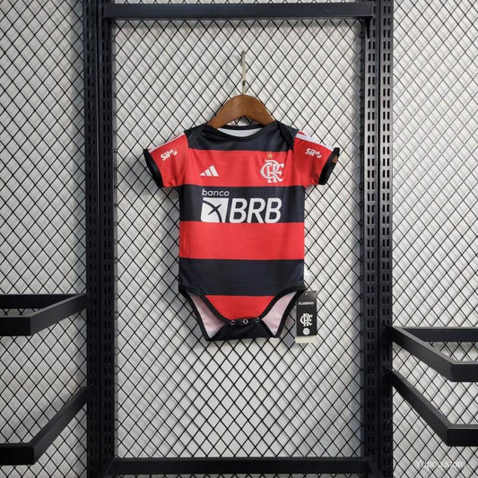 23-24 Flamengo Home Soccer Jersey Baby 6-18 Month