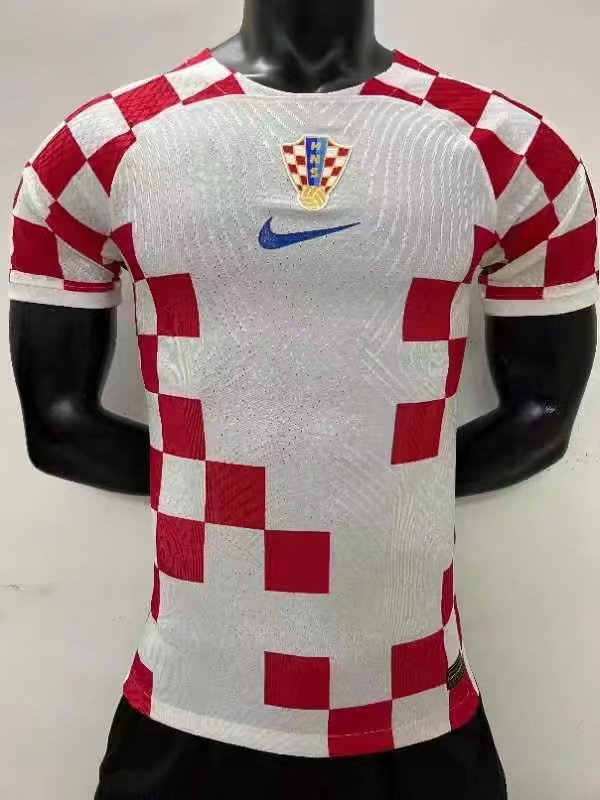 2022 Croatia Home Player Version World Cup