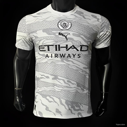 24/25 Manchester City Puma Year of the Dragon White Jersey