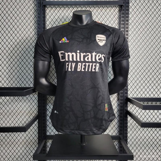 Player Version 23-24 Arsenal Co-branded Black Jersey