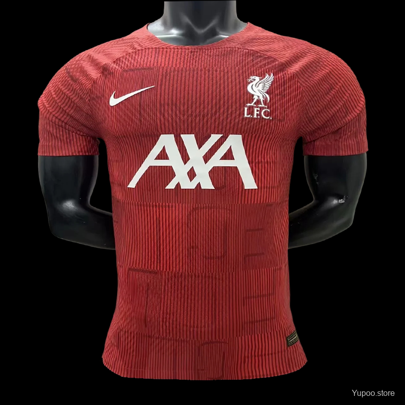 Player Version 23/24 Liverpool Red Pre-Match Training Jersey