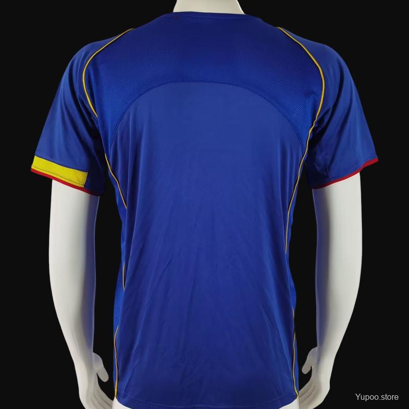 Retro 04/05 Arsenal Away Blue Jersey