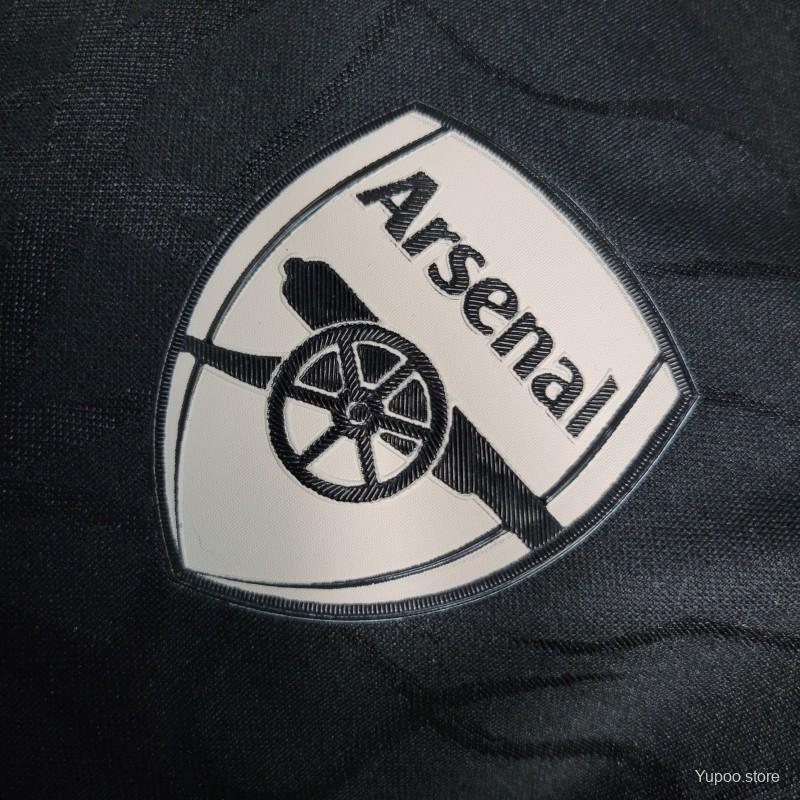 Player Version 23-24 Arsenal Co-branded Black Jersey