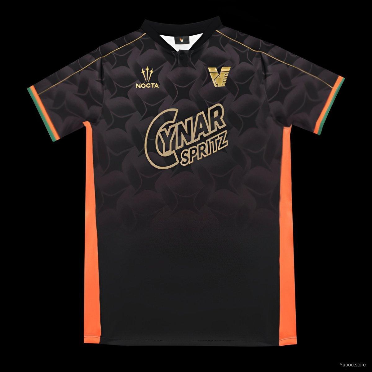 Venezia Home Match Jersey With CYNAR Sponsor