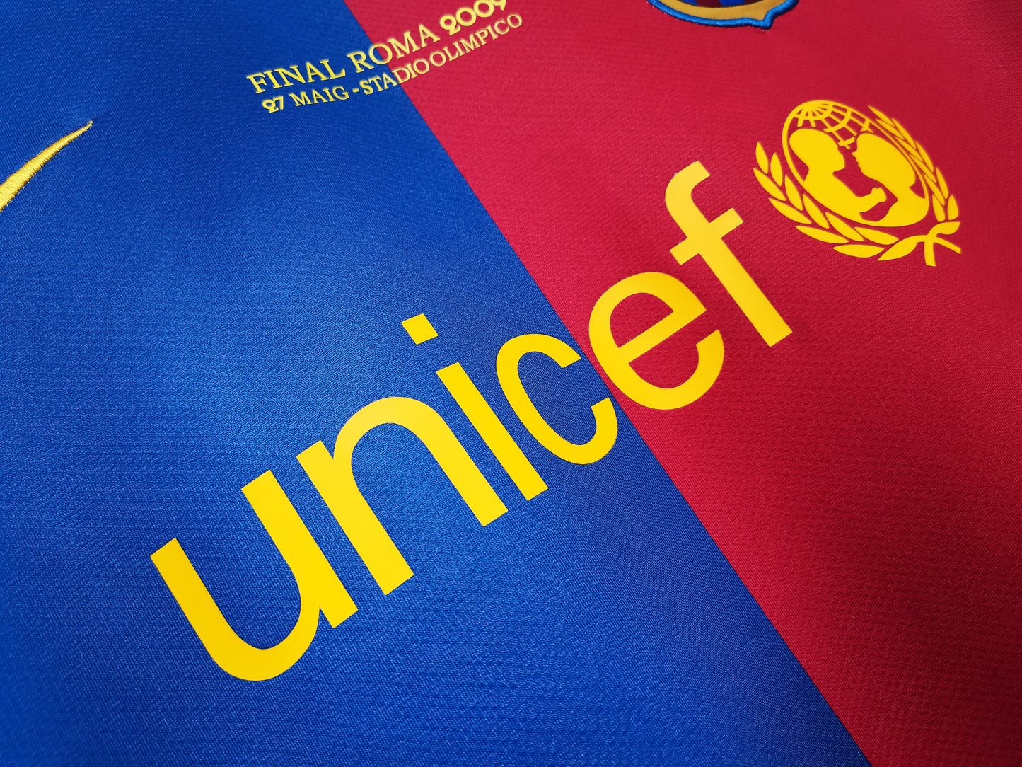 Barcelona 2009 Champions league jersey