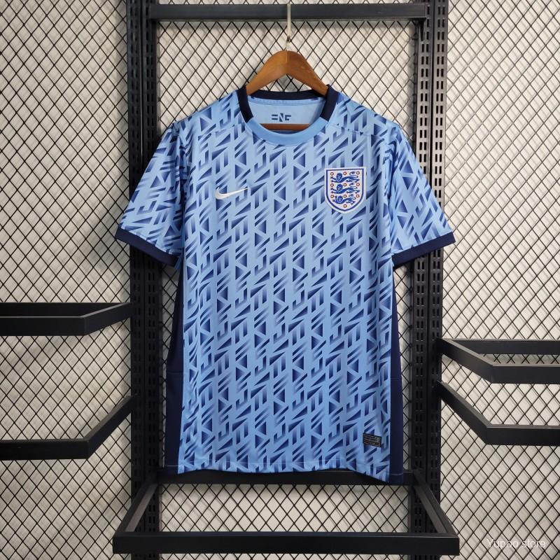 2023 England Away Blue Jersey