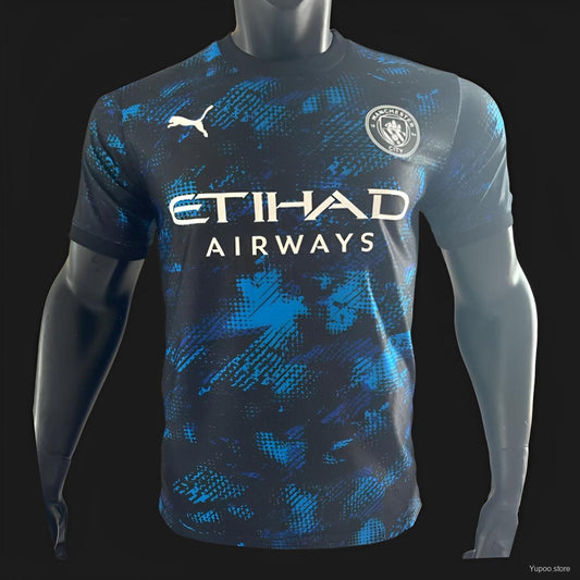 24/25 Manchester City Pre-Match Blue Jersey