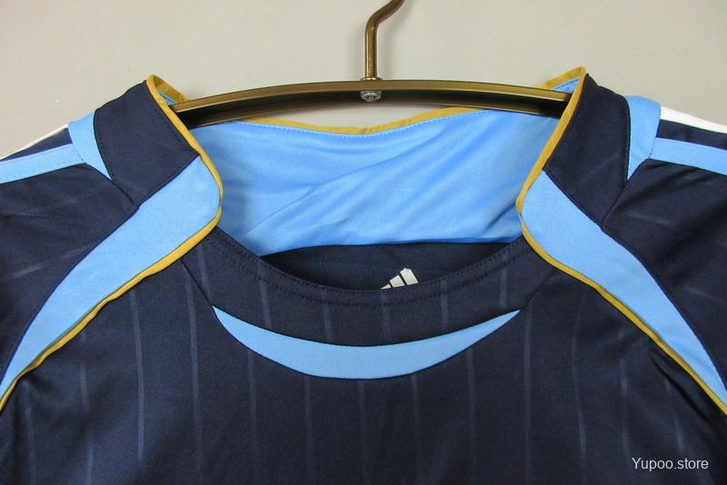 Retro 2006 Argentina Away Blue Jersey