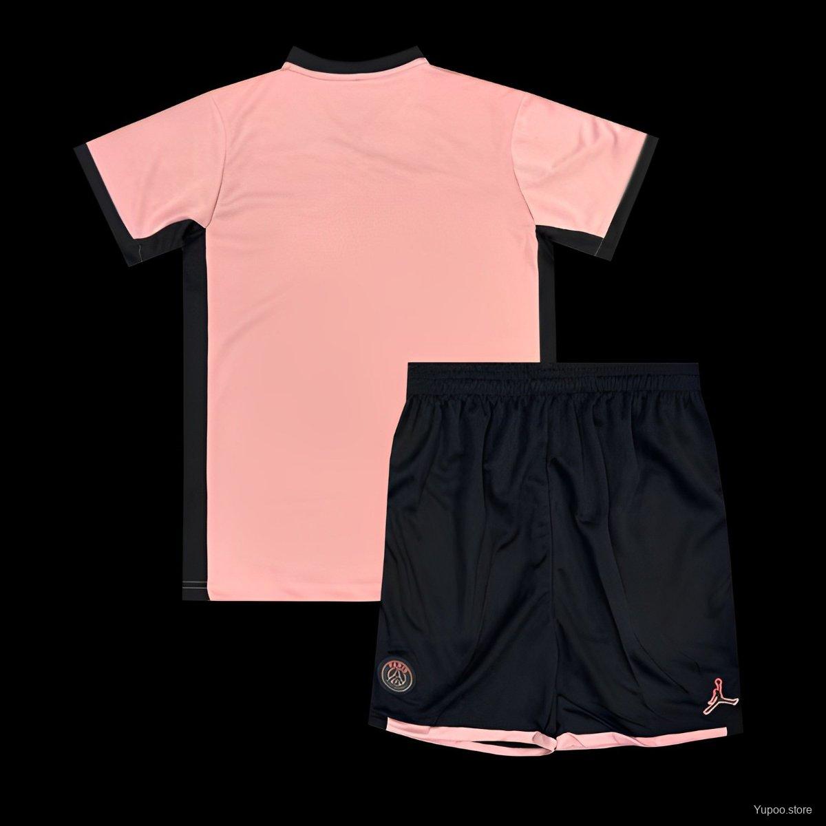 Kids PSG Third Pink Jersey