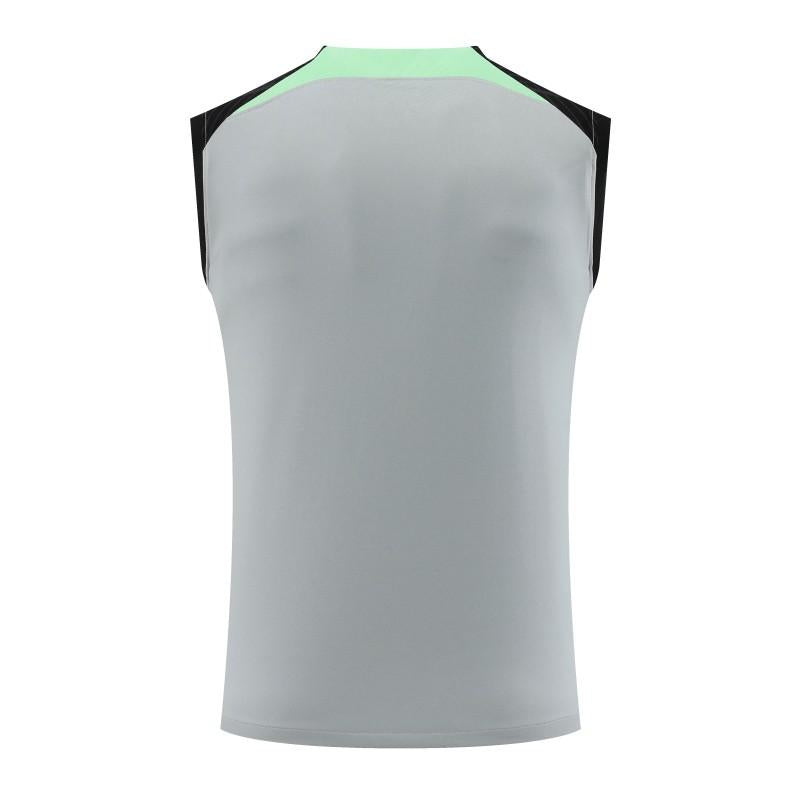 23-24 Liverpool Grey Vest Jersey+Shorts