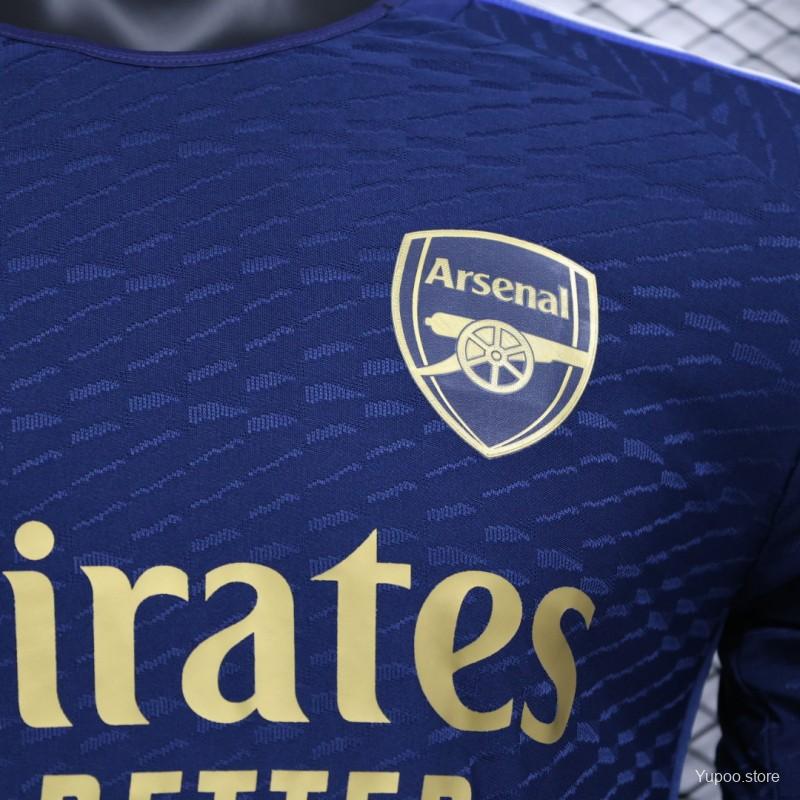 Player Version 23/24 Arsenal Away Navy Jersey