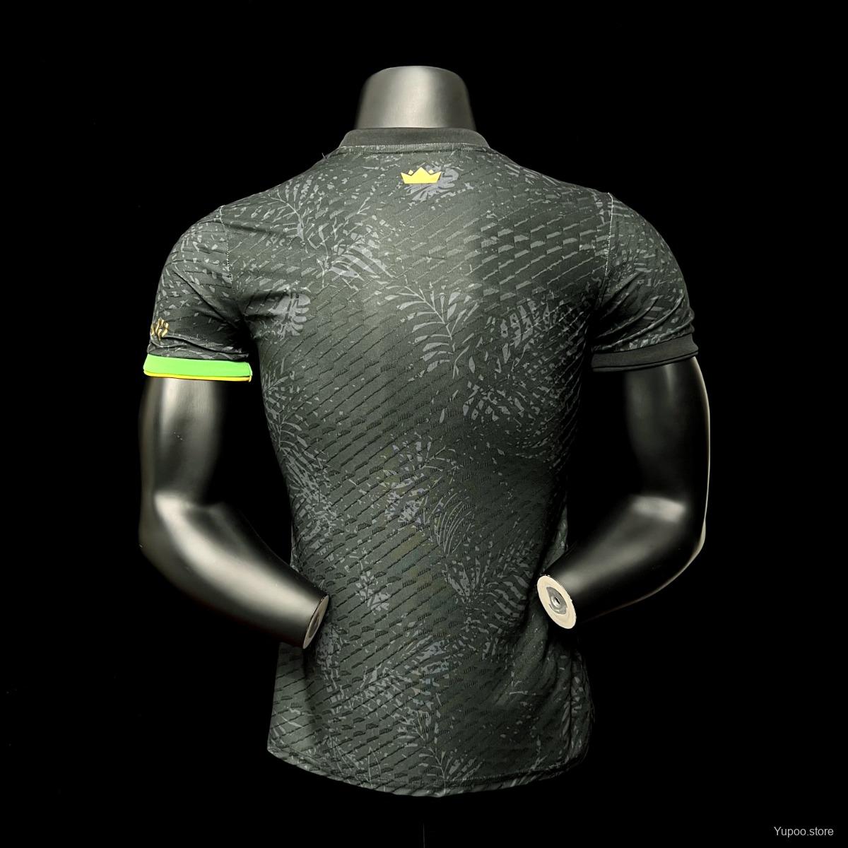 Player Version 2023 Brazil La Pulga Black Special Jersey