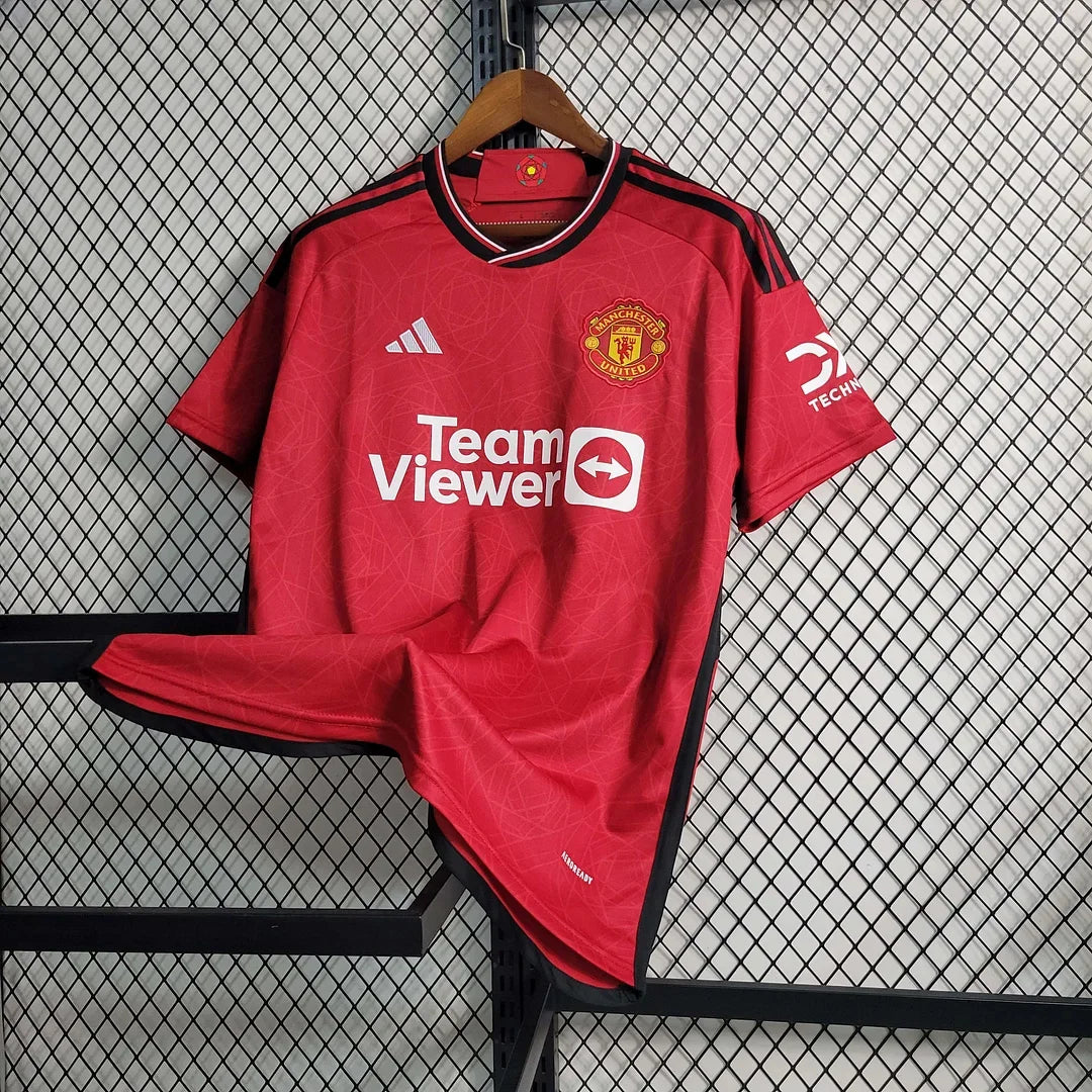 2023/2024 Manchester United home soccer jersey