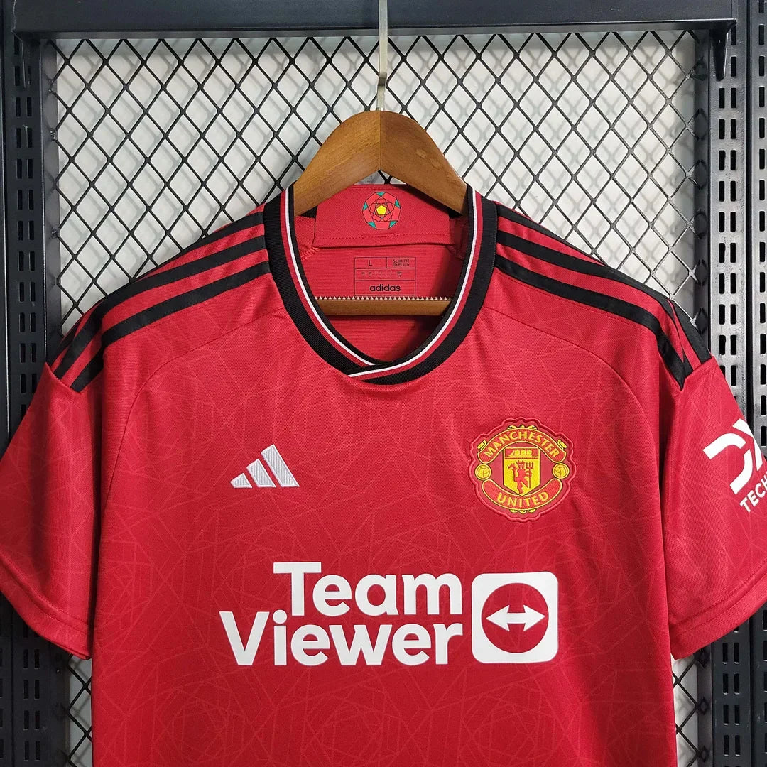 2023/2024 Manchester United home soccer jersey