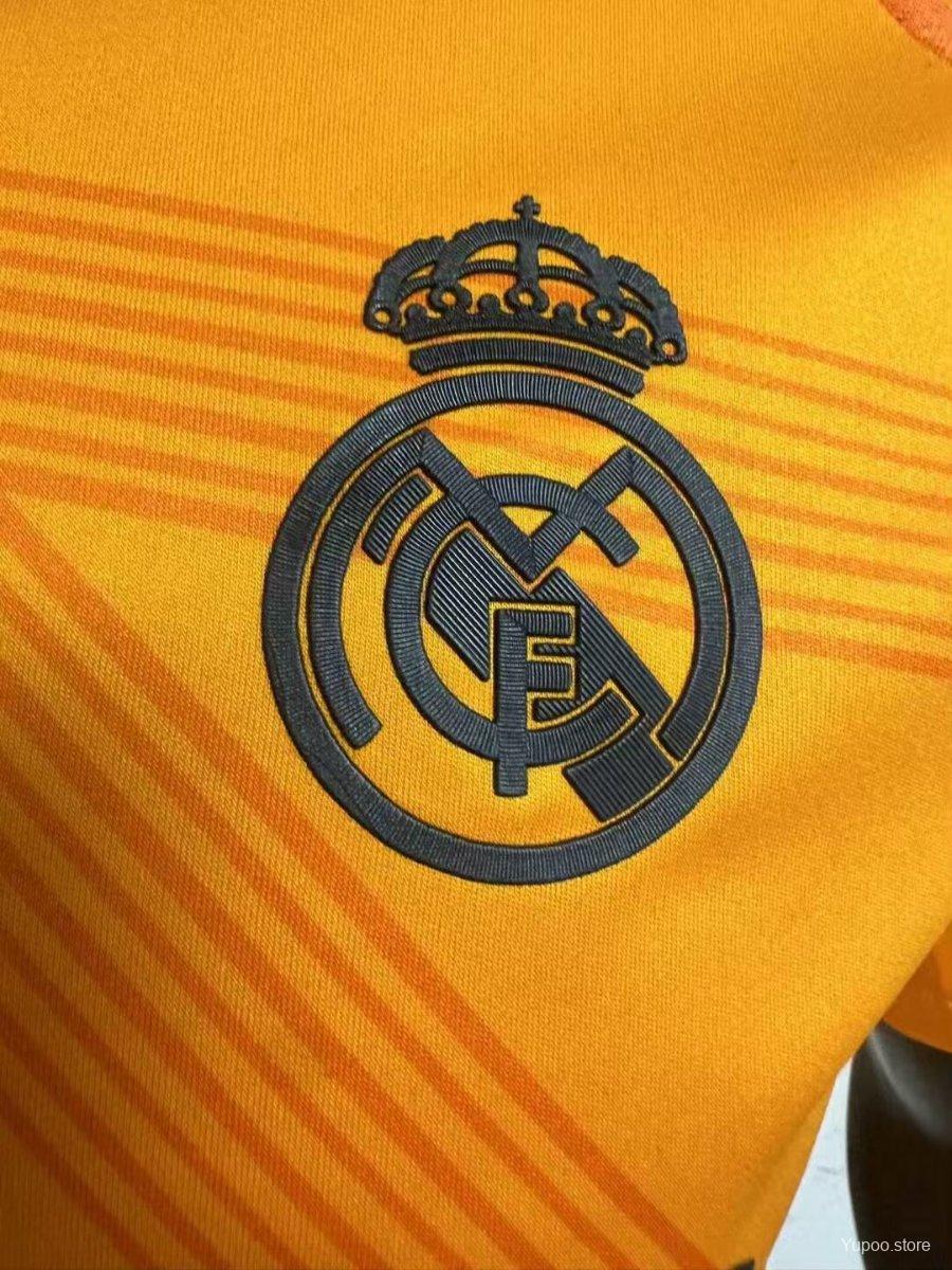 24/25 Real Madrid Away player version orange