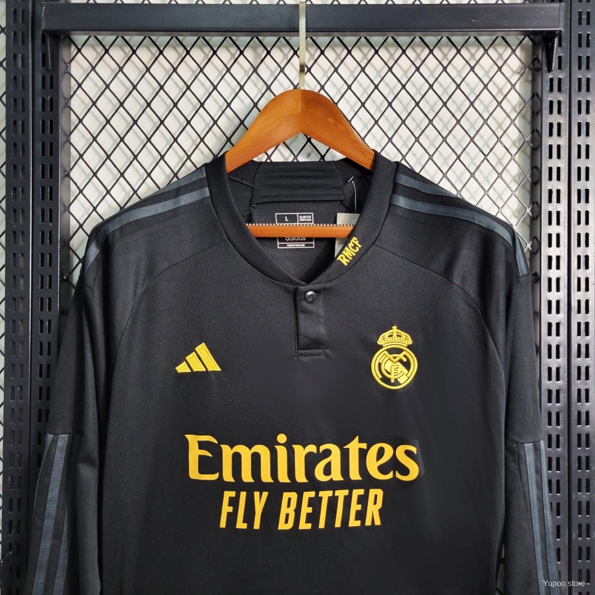 23/24 Real Madrid third long sleeve