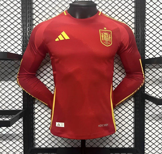 2024 Spain home Long sleeve player version