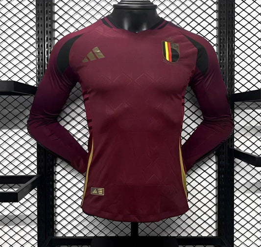 2024 Belgium Home long sleeve player version