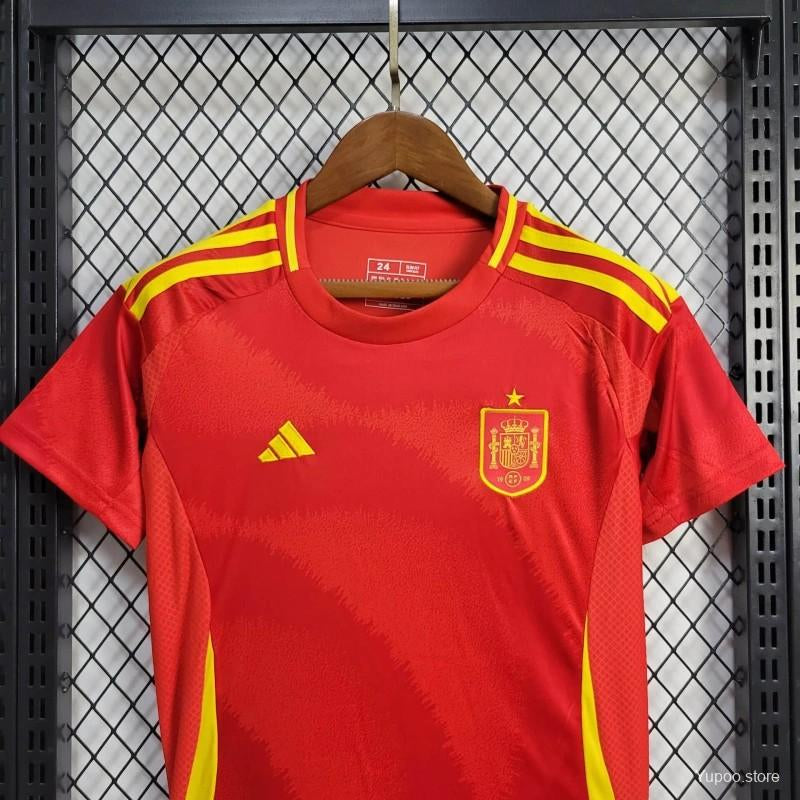 2024 Kids Spain Home jersey