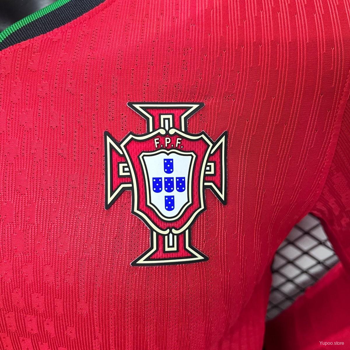 2024 Portugal long sleeve player version