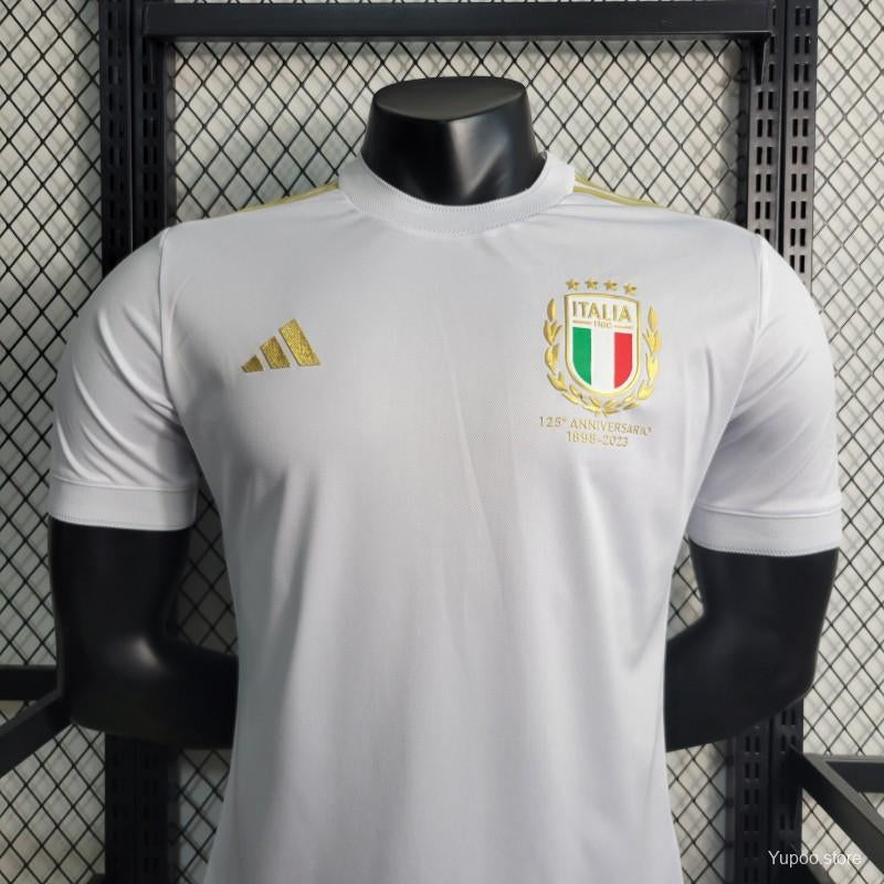 Italy 2023 125th anniversary Edition white jersey