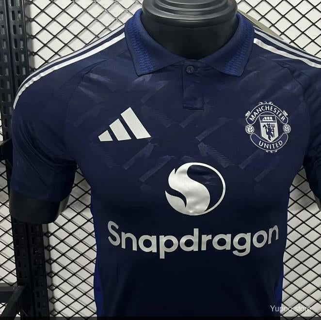 24/25 Manchester united Away navy jersey